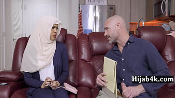 Preview 1 of Alana Queefs Like A Pro - Hijab4k - Conservative Muslim wife fucks doctor for family