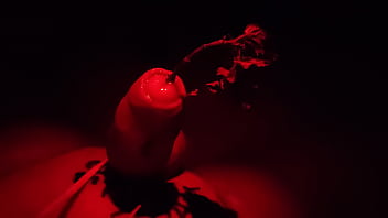 Preview 1 of Pregnant Girls Porn - Slave #5 Timelapse of nettle cock tied slave for 15 min