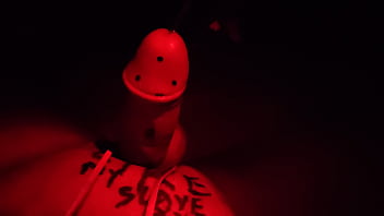 Preview 4 of Pregnant Girls Porn - Slave #5 Timelapse of nettle cock tied slave for 15 min