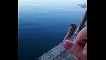 Preview 2 of Hourglass Bbw - Cumming by the lake