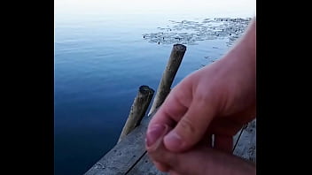 Preview 4 of Hourglass Bbw - Cumming by the lake