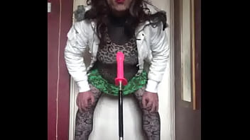 Preview 1 of Xnxx Sex Dong Vat - bisexual crossdresser wants to be filmed while getting his anal pussy fucked by a real cock instead of this dildo machine fucking him part 37