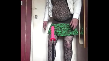 Preview 4 of Mature Atm Ir - bisexual crossdresser wants to be filmed while getting his anal pussy fucked by a real cock instead of this dildo machine fucking him part 9