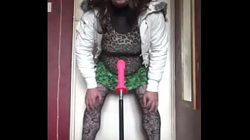 Preview 3 of Etind Pussy - bisexual crossdresser wants to be filmed while getting his anal pussy fucked by a real cock instead of this dildo machine fucking him part 4