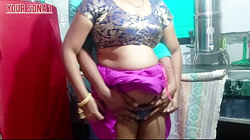 Preview 2 of Hd Vido Xcx - Real Indian kamvali Bai maid kitchen hard sex by house owner Hindi audio