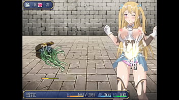 Preview 2 of Neina Movie - HGame-雪拉和三神器-15~闖入盜賊大本營搶回盾牌!在戰鬥中被盜賊三巨頭做色色的事情!