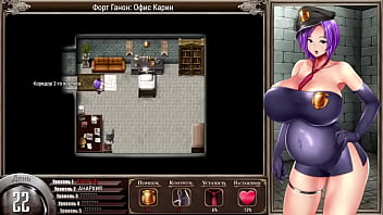 Preview 4 of Fighting Xxx Bf Veidoes - &lt_karryn&#039_s prison&gt_ gameplay hentai #3