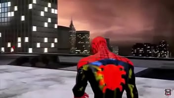 Preview 2 of Xxx Hendi Bf - Homem aranha todo fodido e triste broxou com a prima
