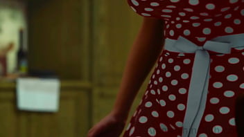 Preview 2 of Xnxx Poshto Sex Video - Elle se fait prendre a la cuisine