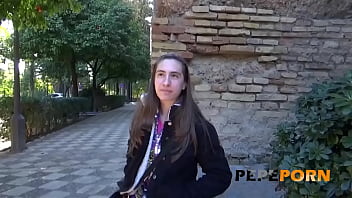 Preview 1 of Italion Porn - Carolina Lorca loses her virginity at PepePorn: A new world,  opened for this teen!