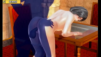 Preview 4 of Johnny Sins Morning Sex - Hentai 3D - Two casino executives making love in the lobby