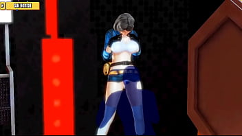 Preview 1 of Golden Girls Piss - Hentai 3d- Sexy beauty girl and the computer ghost