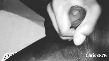 Preview 2 of Sunny Leone Fuck Finland Animal - B&amp_W solo Dick cum