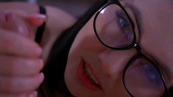 Preview 2 of Big Tits At Work Alanah Rae - Beautiful slattern sucks dick her guy&#039_s and gets cum.