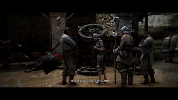 Preview 3 of Forced To Fus - Black Desert Nude Chiyoko [Part 3] - Red Nose Solo Battle