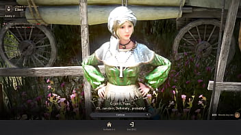 Preview 4 of Forced To Fus - Black Desert Nude Chiyoko [Part 3] - Red Nose Solo Battle