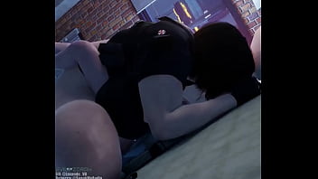 Preview 2 of Dutch Ginger - Rebecca Chambers X Jill Valentine Futa Cumflation by sfmnewbie