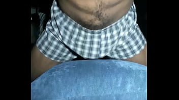 Preview 1 of Big Blonde Nicolette Shea - Horny Male humping pillow cum hands free