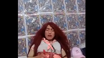 Preview 4 of Agly Pusy - MASTURBATION SESSIONS EPISODE 10,  RED HAIRED TRANNY CUMMING SO STRONG , WATCH THIS VIDEO FULL LENGHT ON RED (COMMENT,  LIKE , SUBSCRIBE AND ADD ME AS A FRIEND FOR MORE PERSONALIZED VIDEOS AND REAL LIFE MEET UPS)