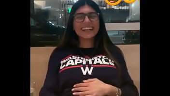 Preview 2 of Cum In Sadie - Mia Khalifa Laughing