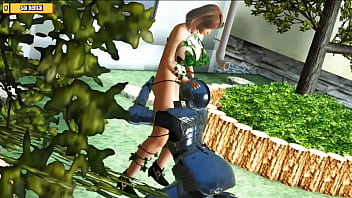 Preview 1 of Xexx Hd - Hentai 3D- Make love with Green Fairy in garden