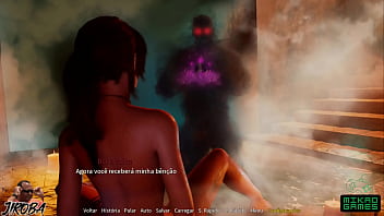 Preview 4 of Romantic Vodies - Lara Croft Adventures ep 1 - Pedra magica do Sexo,  Agora quero fuder todo dia