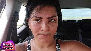 Preview 2 of Japanese Mom Caught Son Jerking - Nicoly Mattos Suadinha: Safado Comeu no Pelo sem Camisinha,  Encheu o Cuzinho de Porra e Ela Ficou Tirando Leitinho pra Fora