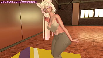 Preview 2 of Igna E - She is a HORNY MESS during her workout so she ends up FUCKING YOU - POV VRchat erp - Trailer