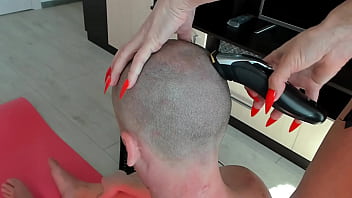 Preview 1 of Hung Bear Rape - Mature cougar femdom shaving asmr
