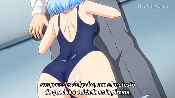 Preview 2 of Accidental Cum In Pants Ce - Estudiantes cachondas follan con su profesor 05