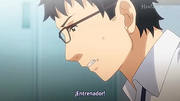 Preview 3 of Accidental Cum In Pants Ce - Estudiantes cachondas follan con su profesor 05