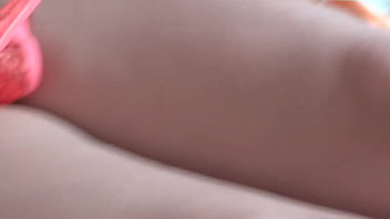 Preview 1 of Dilio Ava - My friend&#039_s stepson masturbates looking at my hairy pussy after flashing me on the beach