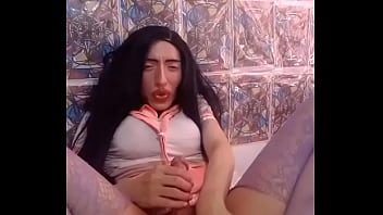 Preview 3 of Sneaker Face - MASTURBATION SESSIONS EPISODE 6,  CUMMING WITH MY LONG DARK HAIR WIG,  MY COCK IS A DELICIOUS PIECE OF MEAT  , WATCH THIS VIDEO FULL LENGHT ON RED (COMMENT,  LIKE , SUBSCRIBE AND ADD ME AS A FRIEND FOR MORE PERSONALIZED VIDEOS AND REAL LIFE MEET UPS)