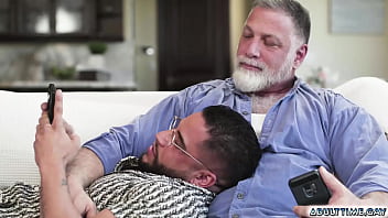 Preview 1 of Sxx Move India - Muscular Gunnar swallow Rick Kelson and Brock Banks cum. Couple Brock and Rick greets Gunnar Stone,  a tattooed muscular man that will join them for some amazing threesome sex and good pounding.