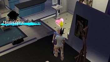 Preview 4 of Tk Tnye - Sims 4 - Wicked mod Playing around and having fun with one of my neighbors