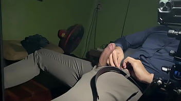 Preview 2 of Xxx Yhfj - Jerk off before going to work ชักว่าวก่อนไปทำงานครับ