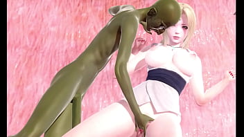 Preview 1 of Doctor Cute Doggy - Tsunade has many squirting and titty orgasms Naruto