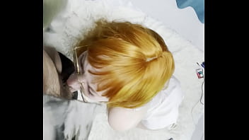 Preview 1 of Vibe Pussy Sensual - Red-Haired Beauty Sucks My Dick