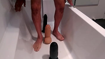 Preview 1 of Brutal Gay Bondage - Dildos