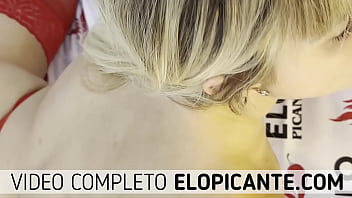 Preview 3 of Amgela White - POV PAULI BELEN TIENE SEXO EN EL CUARTO PICANTE