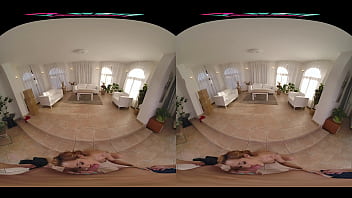 Preview 2 of Trav Dildo - VRHUSH Sexy Latina Veronica Leal spices things up