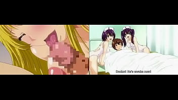Preview 2 of Amteure Pov - Split Screen Harem,  X