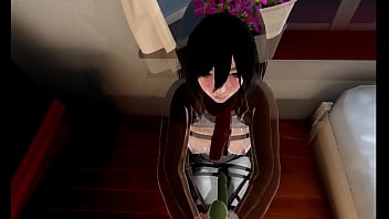 Preview 2 of Sexey Videos Porn Xxxxxx - Mikasa ackerman se corre a chorros muchas veces parte 1 Shingeki no kyojin
