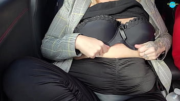 Preview 4 of Skinny Anal Uhd Ani - Flashing on the Motorway