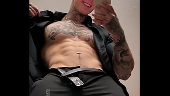 Preview 2 of Mama Papa Sex Full Videos - Stroking My Massive Cock And Talking Dirty Before Shooting A Huge Load