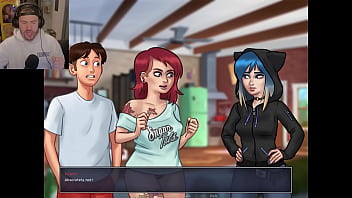 Preview 2 of Teen Nitro Sex - How To Get More Followers On Social Media (Summertime Saga)