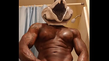 Preview 4 of Sex Momy Son Japan - Big Black Cock Worship Hallelujah Johnson (Chocolate &amp_ Flowers)