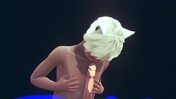 Preview 1 of Thai Yed News - Yaoi Femboy - Sexy Neko femboy hard sex part 2 - Japanese Asian Manga Anime Film Game Porn