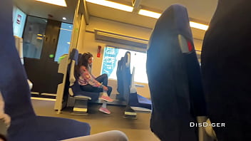 Preview 1 of Desi Sesxi - A stranger girl jerked off and sucked me in the train in public