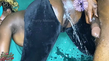 Preview 3 of Karylle Padilla Upskirt Video - BDSM Triple Squirting On His Big Black South African Dick Fucking My Creamy Wet Pussy (Full Squirt Video On Membership)